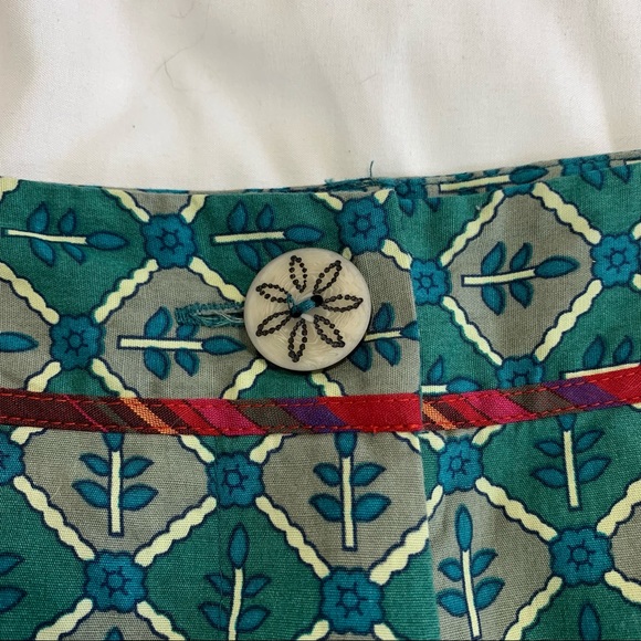 ANTHROPOLOGIE Corey Lynn Calter Printed Pattern Shorts 4 - Picture 5 of 16